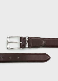 Paul Smith ツイストループロゴ レザーベルト ポール・スミス ファッション雑貨 ベルト レッド ブラック【送料無料】