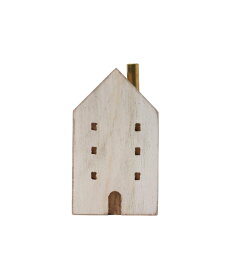 BACKYARD FAMILY Flower house with chimney ローラ インテリア・生活雑貨 オブジェ・置物・アート ホワイト グリーン