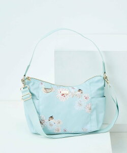 PAUL & JOE PAUL & JOE ACCESSOIRES (�|�[��&�W���[�A�N�Z�\��)�V�����_�[�o�b�O PJA-B1356 �N���U���e�[��&�k�l�b�g �G���Q�C�X �o�b�O �V�����_�[�o�b�O �O���[�� �l�C�r�[ �s���N�y���������z