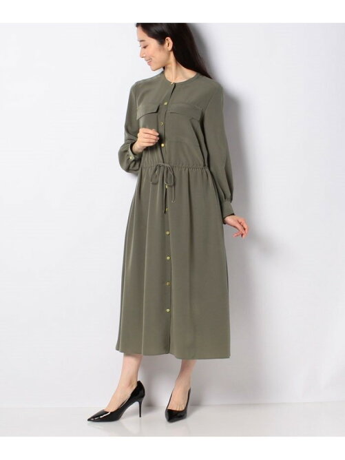 Anayi ドレープファイユクルーネックワンピース Rakuten Fashion 楽天ファッション 旧楽天ブランドアベニュー Az7742