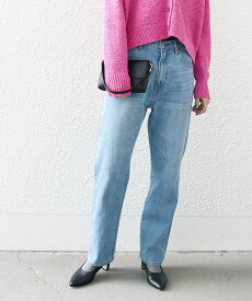 SHIPS any SHIPS any: ハイライズストレート デニムパンツ2[SHIPS any DENIM] シップス パンツ ジーンズ・デニムパンツ ブルー ネイビー ホワイト【送料無料】