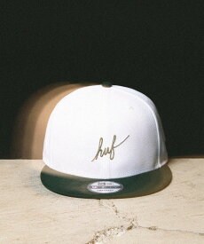 HUF CLASSIC SCRIPT NEW ERA HAT ハフ 帽子 キャップ ブラック ネイビー ホワイト【送料無料】