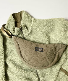 【SALE／30%OFF】PENDLETON PENDELTON FLEECE QT MOON BAG オーサムコレクト バッグ ボディバッグ・ウエストポーチ ベージュ カーキグリーン ブラック【送料無料】