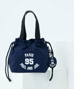 PAUL & JOE PAUL & JOE ACCESSOIRES (�|�[��&�W���[�A�N�Z�\��)�~�j�В��o�b�O PJA-B1432 95 EMBROIDERY BAG �G���Q�C�X �o�b�O �V�����_�[�o�b�O �l�C�r�[ �u���b�N ���C�����b�h�y���������z