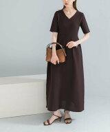 URBAN RESEARCH ROSSO 『一部WEB限定カラー』フォルムニットVネックワンピース アーバンリサーチロッソ …