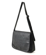 【SALE／30%OFF】X-girl TRIBAL HEART FAUX LEATHER MESSENGER BAG エックスガール バッグ その他のバッ…
