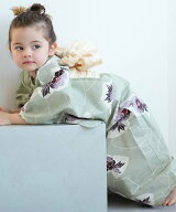 【SALE／10%OFF】ひよこ商店 ひよこ商店 男女兼用 子供ワンピース浴衣 2点セット ウタタネ 着物・浴衣・…