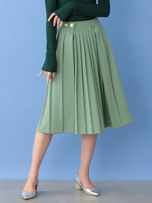 Cast カラープリーツスカート Rakuten Fashion 楽天ファッション