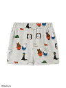 gelato pique 【Dick Bruna】【BABY】【接触冷感】総柄ショートパンツ ジェラートピケ パンツ その他のパンツ グレー イエロー ピンク【送料無料】