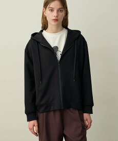 【SALE／50%OFF】LE SOUK HOLIDAY ダンボールパーカー ルスークホリデー トップス パーカー・フーディー ブラック グレー