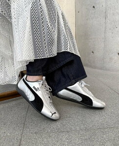 LOGEMENT DE CLAIRE �yPUMA/�v�[�}�zSPEEDCAT METALLIC �������[�Y�N���[�� �V���[�Y�E�C �X�j�[�J�[ �V���o�[�y���������z