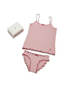【SALE／30%OFF】gelato pique BOX付きリブキャミソール&ショーツセット ジェラートピケ インナー・ルームウェア その他のインナー・ルームウェア ピンク【送料無料】