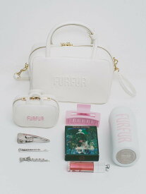 FURFUR 【オフィシャルサイト限定カラー】バリエーションスクエアボストンバッグ ファーファー バッグ その他のバッグ ホワイト ブラック ピンク【送料無料】