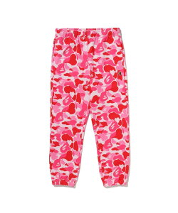 A BATHING APE ABC CAMO APE HEAD ONE POINT SWEAT PANTS �A �x�C�V���O �G�C�v �p���c �J�[�S�p���c �s���N �u���[ �O���[���y���������z