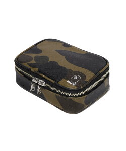 A BATHING APE 1ST CAMO AMENITY POUCH TRAVEL �A �x�C�V���O �G�C�v ���z�E�|�[�`�E�P�[�X �|�[�` �O���[���y���������z