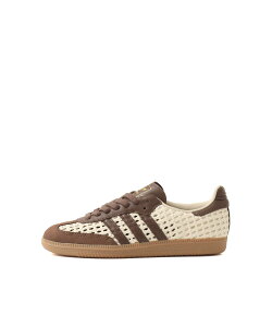 adidas adidas SAMBA OG W CREWHT/EARSTR/GOLDMT �A�g���X �V���[�Y�E�C �X�j�[�J�[ �z���C�g�y���������z