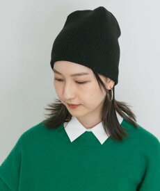 【SALE／60%OFF】UR Lab. リブニット帽 アーバンリサーチラボ 帽子 ニット帽・ビーニー グレー ブラック グリーン ホワイト
