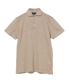 【SALE／30%OFF】BEAMS F 【別注】MORGANO / カノコ ショートスリーブ ポロシャツ ビームス メン トップス ポロシャツ ネイビー ベージュ ブラック【送料無料】