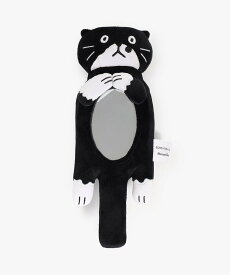 【SALE／37%OFF】Afternoon Tea LIVING ぬいぐるみハンドミラー/チェ・ヨンジュ アフタヌーンティー・リビング メイク道具・美容器具 手鏡・メイクミラー ブラック