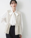 【入卒/セレモニー】パール調ボタンベスト