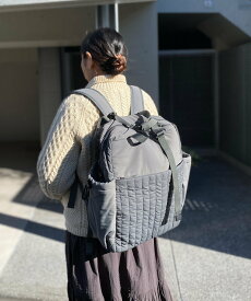 SOLPRESA 撥水キルティングマザーズリュック スーパーサンクスボックス マタニティウェア・ベビー用品 マザーズバッグ・おむつポーチ グレー【送料無料】