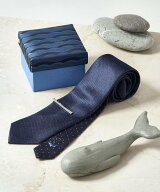 TAKEO KIKUCHI 【BOXセット】Sea Creatures ネクタイ&タイバー タケオキクチ スーツ・フォーマル ネクタ…