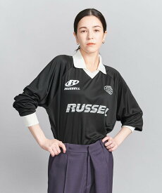 【SALE／80%OFF】BEAUTY&YOUTH UNITED ARROWS 【別注】＜RUSSELL ATHLETIC＞ロングスリーブ トップス ユナイテッドアローズ アウトレット トップス カットソー・Tシャツ ブラック