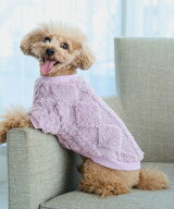ROPE' PICNIC PASSAGE 【DOG】ケーブル編みボアウエア ロペピクニック ペット用品 ペットウェア・ペット…
