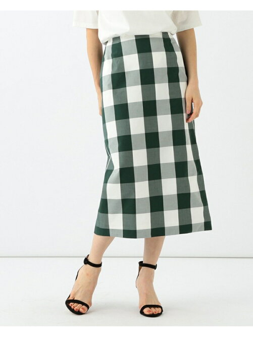 Beams Outlet Demi Luxe Beams ビッグギンガムチェック タイトスカート Rakuten Fashion 楽天ファッション 旧楽天ブランドアベニュー Bv8746