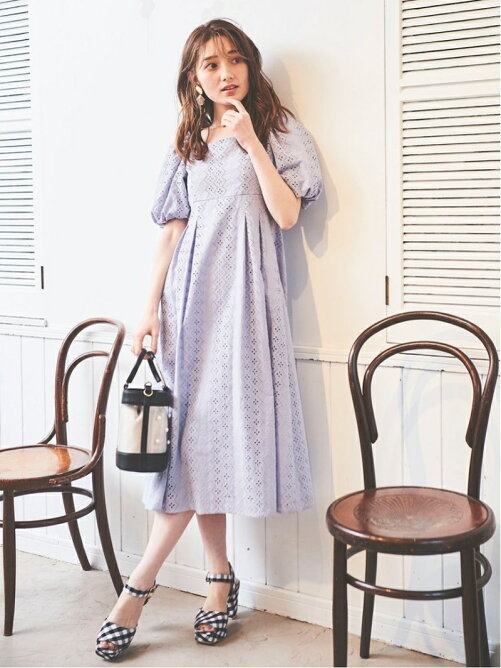 31 Sons De Mode 美人百花6月号掲載 コットン刺繍パフスリーブワンピース Rakuten Fashion 楽天ファッション 旧楽天ブランドアベニュー Cq9746