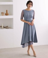 PourVous フォーマルお呼ばれ パーティードレス結婚式 オケージョンドレス二次会 ワンピース プールヴー …