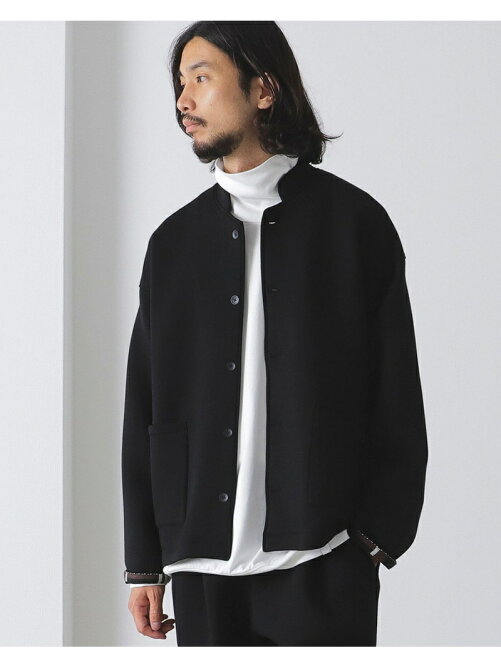 Beams Lights Beams Lights ダンボールニット マンダリンカラージャケット Rakuten Fashion 楽天ファッション 旧楽天ブランドアベニュー Bh9747