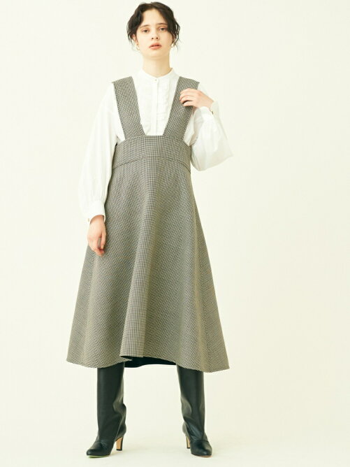 Tomorrowland ウールシルクガンクラブチェック ジャンパースカート Rakuten Fashion 楽天ファッション 旧楽天 ブランドアベニュー Br8747
