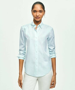 BROOKS BROTHERS �m���A�C���� �X�[�s�}�R�b�g���X�g���b�` �x���K���X�g���C�v �{�^���_�E���V���c Classic Fit �u���b�N�X �u���U�[�Y �g�b�v�X �V���c�E�u���E�X �u���[�y���������z