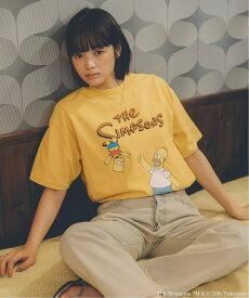 JOURNAL STANDARD 【THE SIMPSONS * JOURNAL STANDARD】プリントTシャツ ジャーナル スタンダード トップス カットソー・Tシャツ ブラック ホワイト イエロー【送料無料】