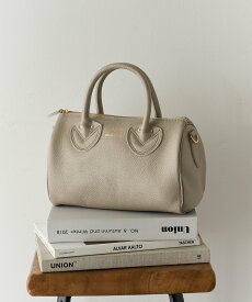 YOUNG & OLSEN The DRYGOODS STORE YOUNG&OLSEN/EMBOSSED LEATHER D BOSTON S YO2501-GD009 セットアップセブン バッグ ボストンバッグ グレー ピンク ブラウン ブラック【送料無料】