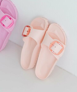 URBAN RESEARCH BIRKENSTOCK Madrid Big Buckle EVA �A�[�o�����T�[�` �V���[�Y�E�C �T���_�� �s���N�y���������z