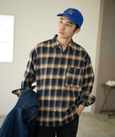 【SALE／58%OFF】BAYFLOW アソート柄ネルチェックシャツ ベイフロー トップス シャツ・ブラウス ブラック グリーン