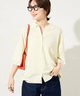 FREAK'S STORE 限定展開 ＜接触冷感＞ポロ衿半袖ニットボタンカーディガン フリークスストア トップス カ…