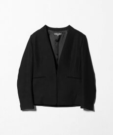 【SALE／50%OFF】a day in the life ダブルクロス Vネックジャケット -セットアップ対応・ ウォッシャブル- ＜A DAY IN THE LIFE＞ ユナイテッドアローズ アウトレット スーツ・フォーマル スーツジャケット ベージュ ネイビー グレー ブラック【送料無料】