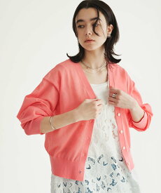 【SALE／50%OFF】UNITED ARROWS green label relaxing ビューティーネック2WAYカーデ ウォッシャブル ユナイテッドアローズ グリーンレーベルリラクシング トップス カーディガン ホワイト ブラック ピンク