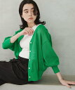 【SALE／10%OFF】UNITED ARROWS green label relaxing 【結論シリーズ】ビューティーネック2WAYカーデ ウォッシャブル…