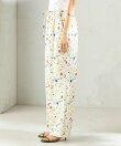 <手洗い可能>LIBERTY プリント パンツ