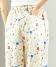 <手洗い可能>LIBERTY プリント パンツ