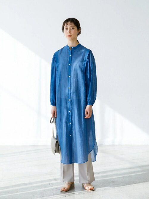 Koe Web限定 インナー付シアーロングシャツワンピース Rakuten Fashion 楽天ファッション 旧楽天ブランドアベニュー Cu9749