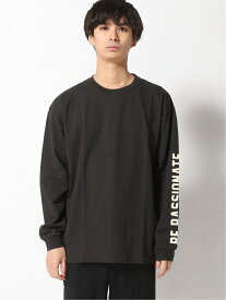 【SALE／50%OFF】SEAGREEN (M)ORGANIC COTTON HEAVY OZ long T タトラスコンセプトストア トップス カットソー・Tシャツ ブラック カーキ ホワイト【送料無料】