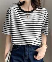 楽天市場】韓国（袖の長さ半袖）（Tシャツ・カットソー｜トップス 