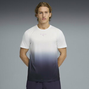PUMA �����Y �g���[�j���O PUMA x HYROX �|�� �O���t�B�b�N ���� T�V���c M HYROX POLY GRAPHIC TEE �v�[�} �g�b�v�X �J�b�g�\�[�ET�V���c �z���C�g�y���������z