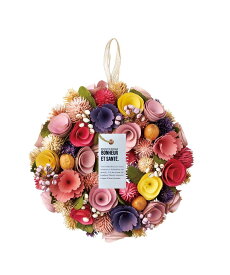 BACKYARD FAMILY ナチュラル リース Mサイズ ローラ インテリア・生活雑貨 その他のインテリア・生活雑貨