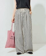 【SALE／10%OFF】FREAK'S STORE ポコポコストライプイージーパンツ【限定展開】 フリークスストア パンツ…
